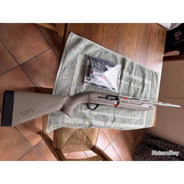 Ench�re sans prix de r�serve - Fusil semi-automatique Winchester SX4 calibre 12/76 - sous garantie!!