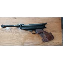 PISTOLET A AIR COMPRIME FEINWERKBAU MODELE 65 DROITIER CAL 4.5MM