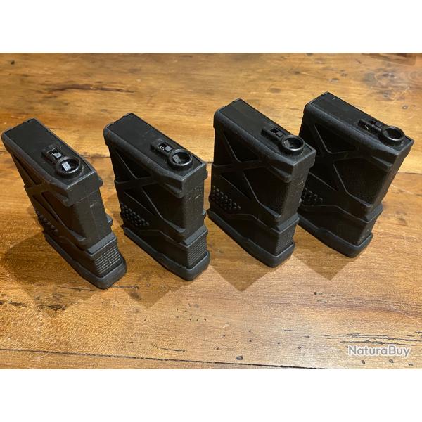 Lot de 4 Chargeurs LOW Cap 70 coup M4 AEG airsoft