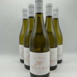 Vente flash ! 6 Bouteilles de vin blanc Les Bellanges Vouvray Demi-Sec - 2023