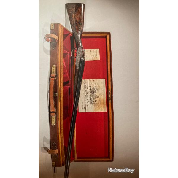 Vente d'un fusil Purdey cal12-70 juxtapos�s � platine