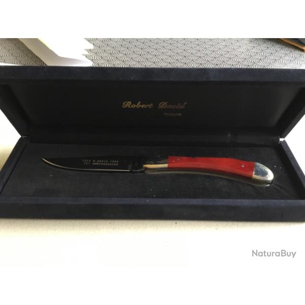 COUTEAU LAGUIOLE 1919-1994 - 75� ANNIVERSAIRE - PAR ROBERT DAVID