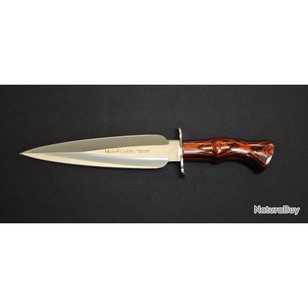 Muela Caribu Dague double tranchant 20,5�cm Inox - Poignard Outdoor & Chasse