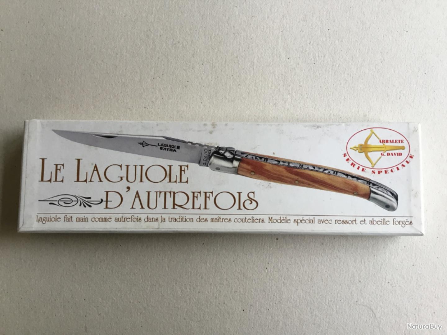Couteau Laguiole G. David – Fabrication Française – Occasion Super état