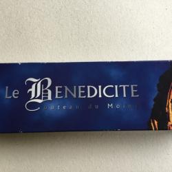 COUTEAU PLIANT &laquo;&nbsp;LE B&Eacute;N&Eacute;DICTE - LE COUTEAU DU MOINE&nbsp;&raquo; - COUTELLERIE PRADEL BROSSARD