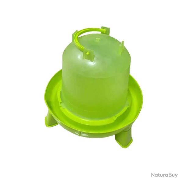 Abreuvoir sur pied avec poign�e 5L pour volailles - Vert