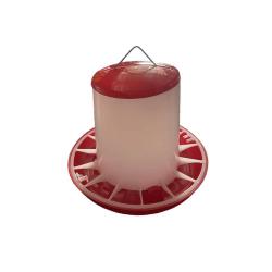 Mangeoire plastique avec poign&eacute;e 9 kg pour volailles et pigeons