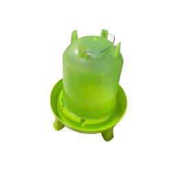 Abreuvoir sur pied avec poign&eacute;e 11L pour volailles - Vert