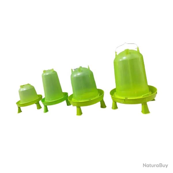 Abreuvoir sur pied avec poign�e 11L pour volailles - Vert