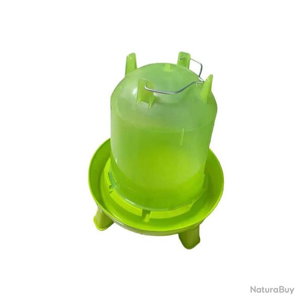 Abreuvoir sur pied avec poign�e 11L pour volailles - Vert