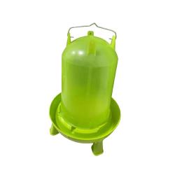 Abreuvoir sur pied avec poign&eacute;e 14L pour volailles - Vert