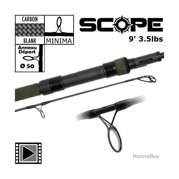 Canne Nash Scope OPS 9' 3.5lbs full Olive Duplon