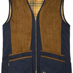 Veste Sans Manches H&auml;rkila Couleur Marron/Bleu Marine Taille 60 (KO10948) - 1� sans prix de r&eacute;serve