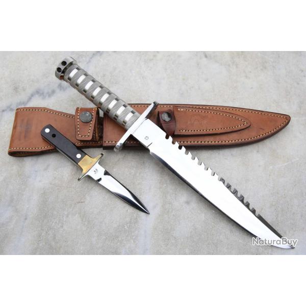 Couteau Jean TANAZACQ Ardennlame Rambo