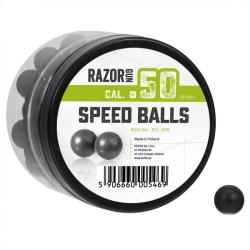 Balles caoutchouc Razor Gun Speed Balls .50