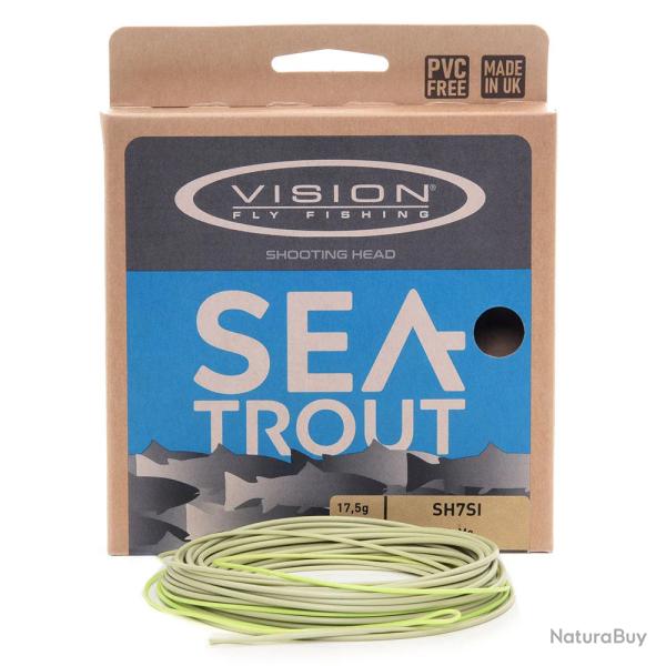 VISION - Soie Seatrout Shooting Head - WF5 SloMo n�6 / 15.5g