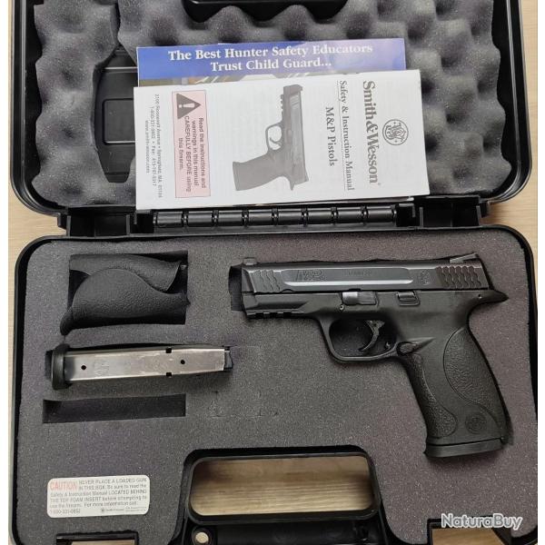 Pistolet SMITH & WESSON Mod M&P 45 - Calibre .45 ACP - Mallette, 2 chargeurs (Occasion)
