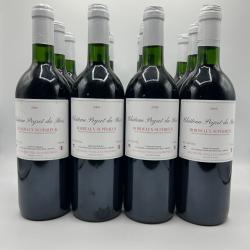 Vente Flash ! 12 Bouteilles de vin rouge - Bordeaux Sup&eacute;rieur Ch&acirc;teau Peyrot du Bois - 2008