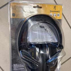Vends casque antibruit BROWNING FOX black