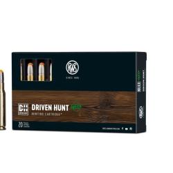 Munitions RWS cal.8x68S driven hunt green sans plomb 10.4g 160gr par 20