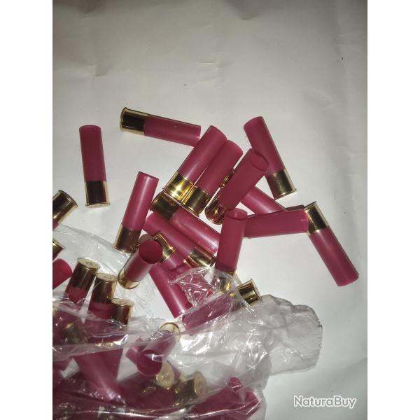 douilles vides 12/76 nobel bordeaux translucide 200 U