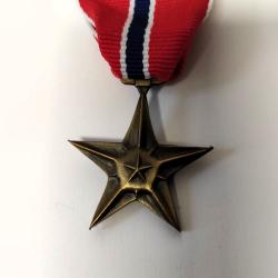 M&eacute;daille BRONZE STAR U.S.A. WW2