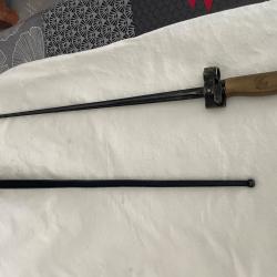 Ba&iuml;onnette LEBEL/BERTHIER mod&egrave;le 1916 Berthier 1907-15 - Rosalie-  fusil Lebel 1886 -