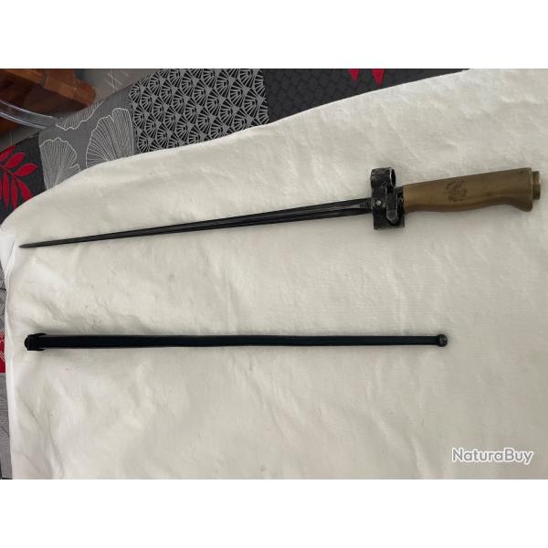 Ba�onnette LEBEL/BERTHIER mod�le 1916 Berthier 1907-15 - Rosalie-  fusil Lebel 1886 -