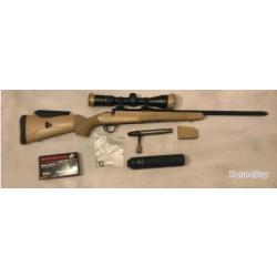 Winchester, 243win Adjsutable ThreadedSilencieux et Lunette