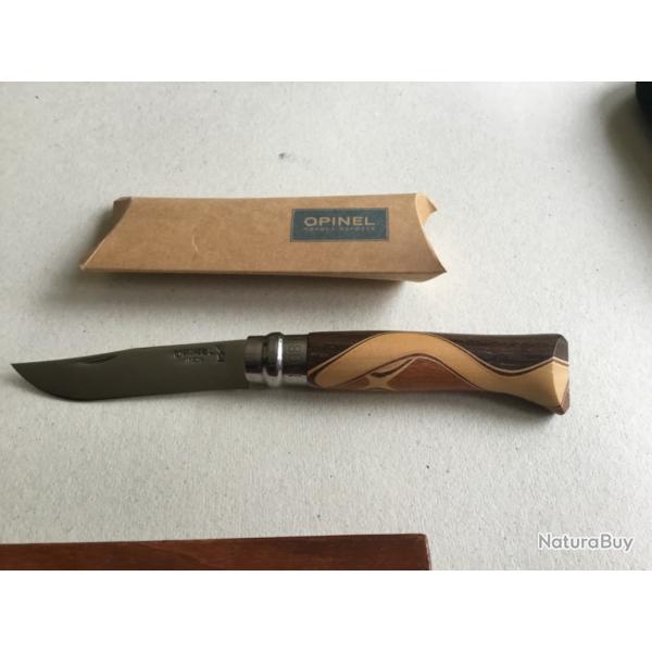 COUTEAU PLIANT - OPINEL N�08 - PRODUCTION UNIQUE CHAPRON
