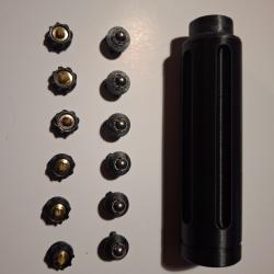 silencieux pour t4e umarex cal.50 compatible kit cck hdr50 tr50 , embout xtracer 50+ Slugs cadeaux