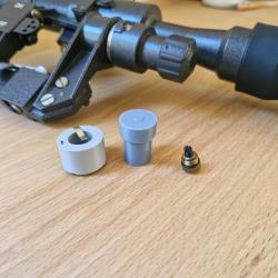 Kit de conversion 1.5V vers 3V + LED pour lunettes russes et sovi&eacute;tiques types PSO-1, PO, POSP