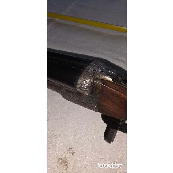 Tr�s beau fusil artisanal stephanois cal12x70