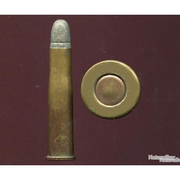 8.15 x 46 R - balle plomb pointe arrondie une gorge