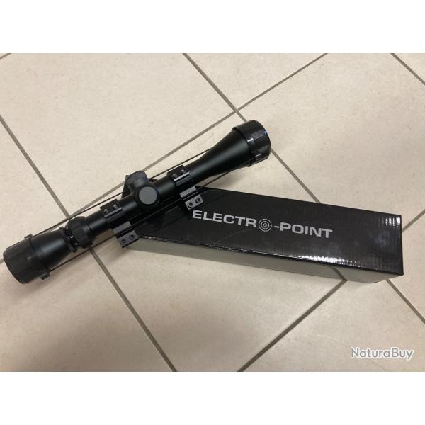Lunette ELECTRO-POINT 3-9x40 avec colliers