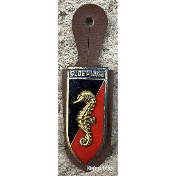 Cie de Plage, �mail, hippocampe relief, sans T ni roue dent�e