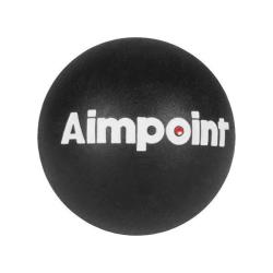Boule de levier de culasse AIMPOINT orange fluo - Caoutchouc NOIR