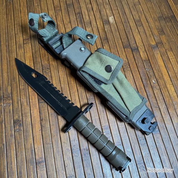 POIGNARD DE COMBAT BA�ONNETTE U.S M9