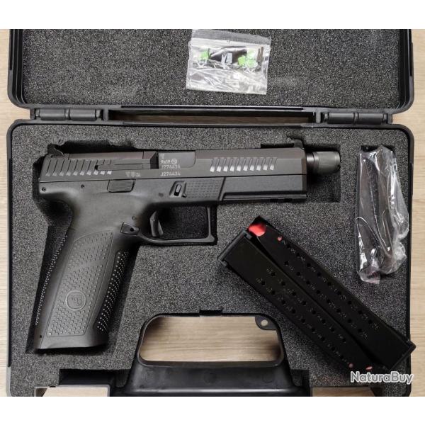 Pistolet CZ mod. P-10 F - Filet�- Cal. 9x19 - Mallette, 2 chargeurs (Occasion)