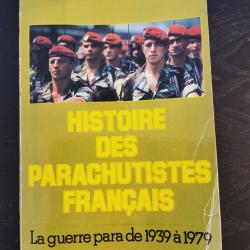 Livre "Histoire des parachutistes fran&ccedil;ais"