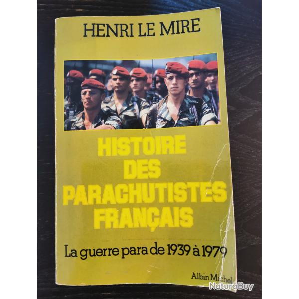 Livre "Histoire des parachutistes fran�ais"