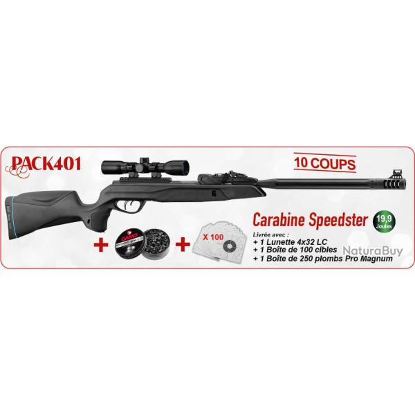 Pack No�l 2025 Carabine Gamo Speedster Pack Gamo Speedster No�l 2025