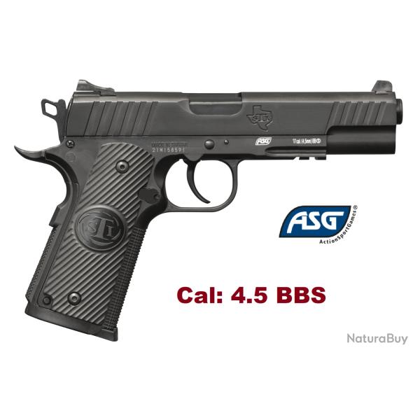 Pistolet  GNB STI DUTY ONE 75  ASG -  Co2  Billes Acier Cal 4.5