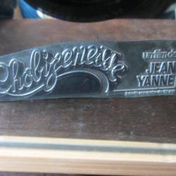 Plaque impression publicitaire film Chobizenesse 1975