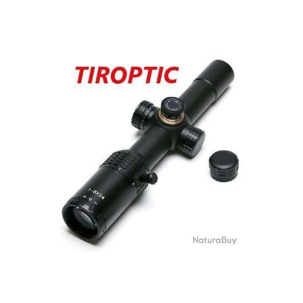 Lunette TIROPTIC 1-8X24 R�ticule rapide. Colliers Tiroptic offerts