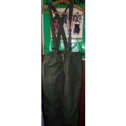 PANTALON DE PILOTE DE L'ARMEE DE L'AIR AVEC TAMPON 53 JE PENSE QUE C'EST L'ANNEE , TAILLE 76-80 SOIT