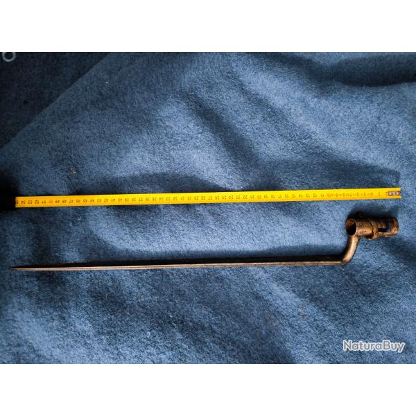 Ba�onnette a douille 1847 sans fourreau