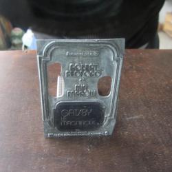 Plaque impression publicitaire film Gatsby le magnifique 1974