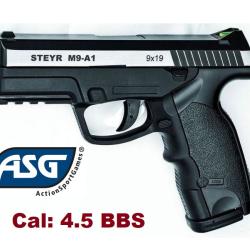 Pistolet STEYR  M9-A1  bicolore  ASG - Co2  Billes Acier Cal 4.5