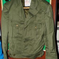 VESTE DE L'ARMEE DE TERRE ESPAGNOLE , 43 CM ENTRE LES EPAULES , TAILLE S DE 1988 ,  BON  ETAT  VOIR
